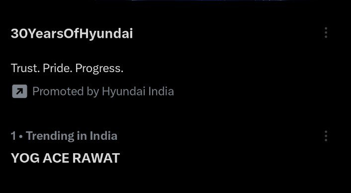 Yogeshrawat_fc's tweet photo. 🚨 WE ARE TRENDING! 🚨

YOG ACE RAWAT is officially #1 Trending in India! 🇮🇳

A heartfelt thank you to everyone who tweeted, reposted, commented, and kept the momentum alive. Your efforts made this possible, and this achievement belongs to every supporter.

Here's to many more successful trends together! ❤️

#YogeshRawat #Yogeshians  #LockUpp2