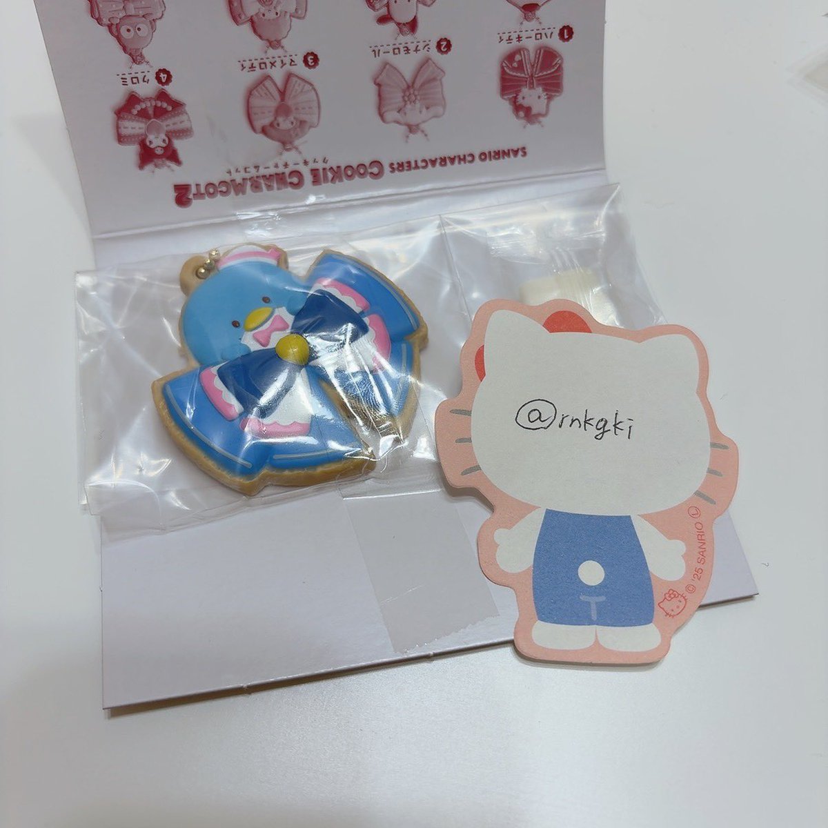 rnkgki's tweet photo. サンリオ　サンリオキャラクターズ
クッキーチャームコット2

【譲】タキシードサム
【求】クロミ

よろしくお願いします！ https://t.co/NTPEq9oDV6