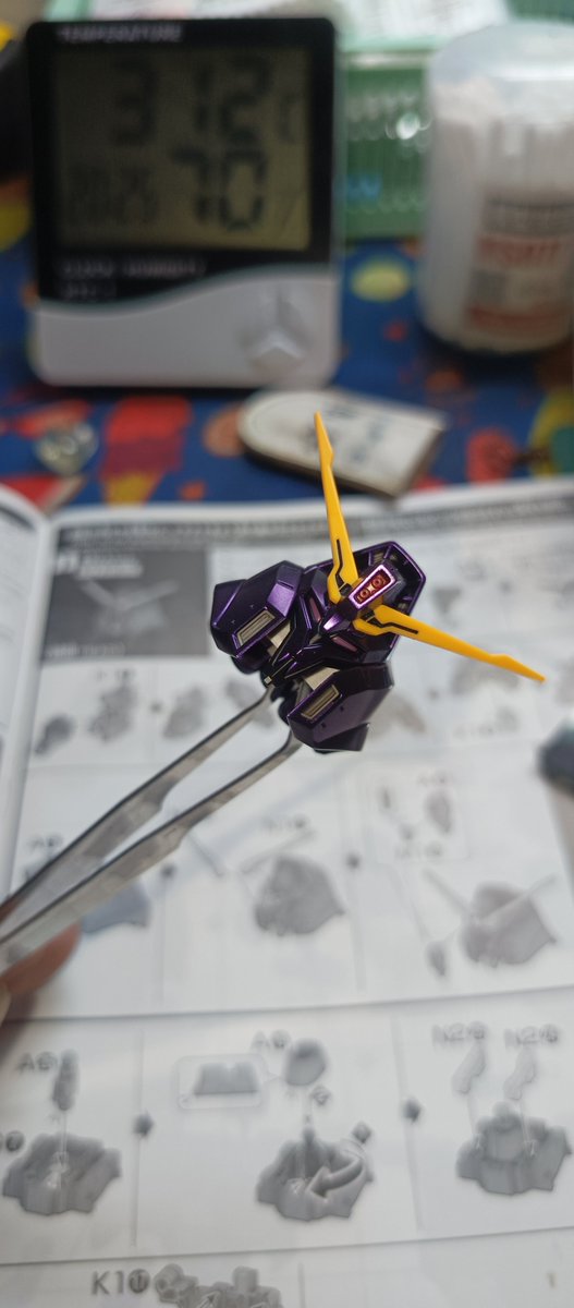 ArefGmail's tweet photo. Hg psycho Gundam MK2 
Head Unit https://t.co/wnXwAXxzAg