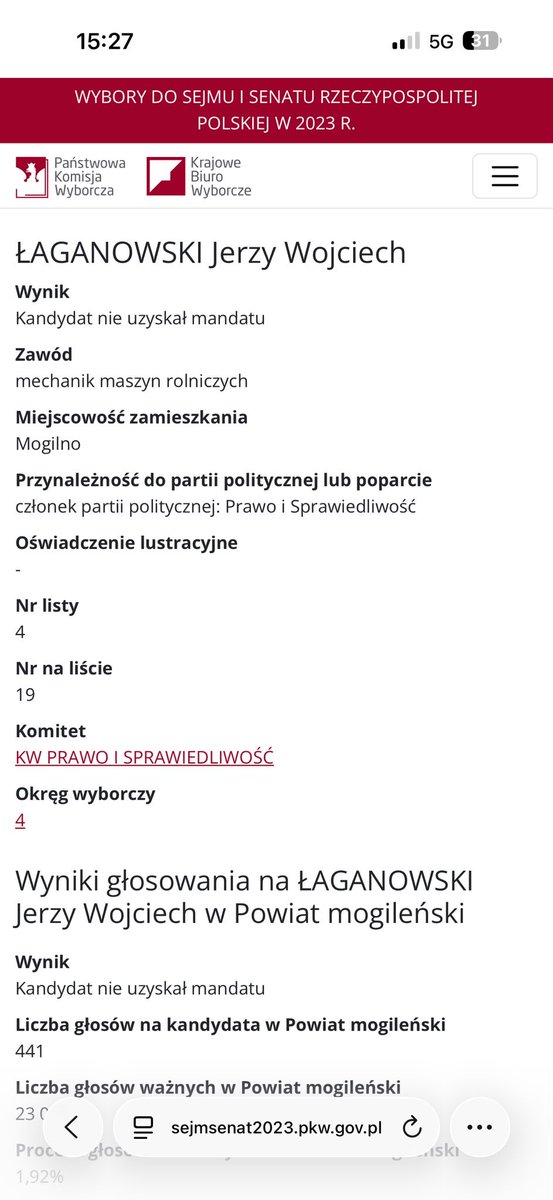 krzysztofbrejza's tweet photo. @LukaszSchreiber @Arlukowicz Wicestarosta Łaganowski z PiS odpowiedzialny w 2023 za służbę zdrowia w Mogilnie NIE STARTOWAŁ z listy PiSu w 2023 roku z Łukaszem Schreiberem 🤣
Pamiętajcie: „nie startował” 🤣 Chłopa nikt teraz nie zna. https://t.co/WjYnqpO1qi