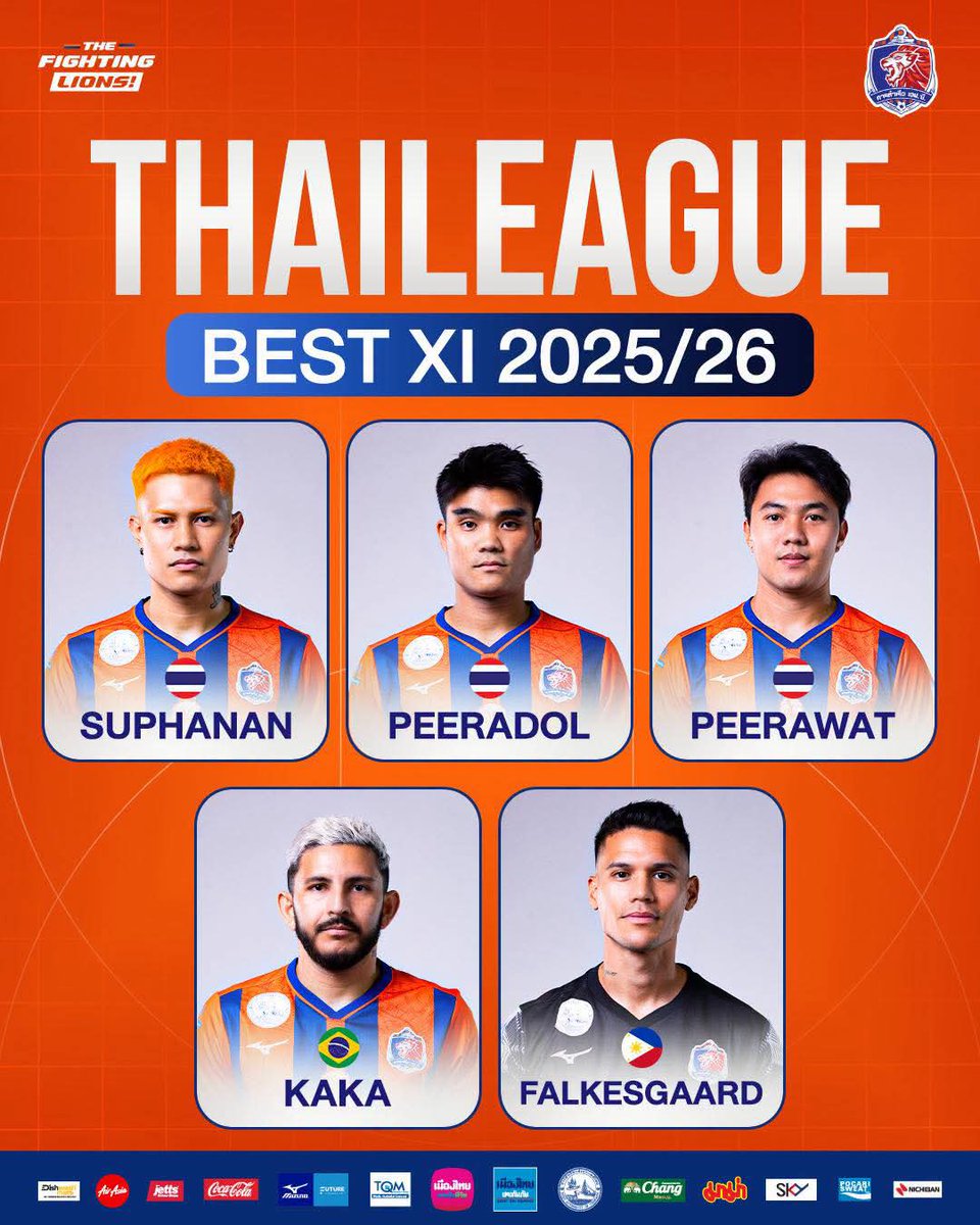 portfcsandpit's tweet photo. The Thai League team of the season bits that matter. https://t.co/diGlUNpjIt