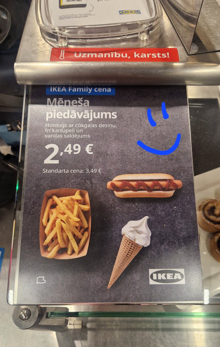 beluna_diana's tweet photo. IKEA Latvija, PALDIES! 🤗 Super piedāvājums, un viss rakstīts tikai latviski. Tagad neviens cits valodīgs nevarēs šo akciju paķert – jo "bildes nav", "cenas nav" un citas valodas arī NAV! Sajuks prātā!😄 Nevajag nevienu dalīt – viss vienā valodā, tā tam jābūt! 🇱🇻 💯#runalatviski https://t.co/eqadsxiEkF