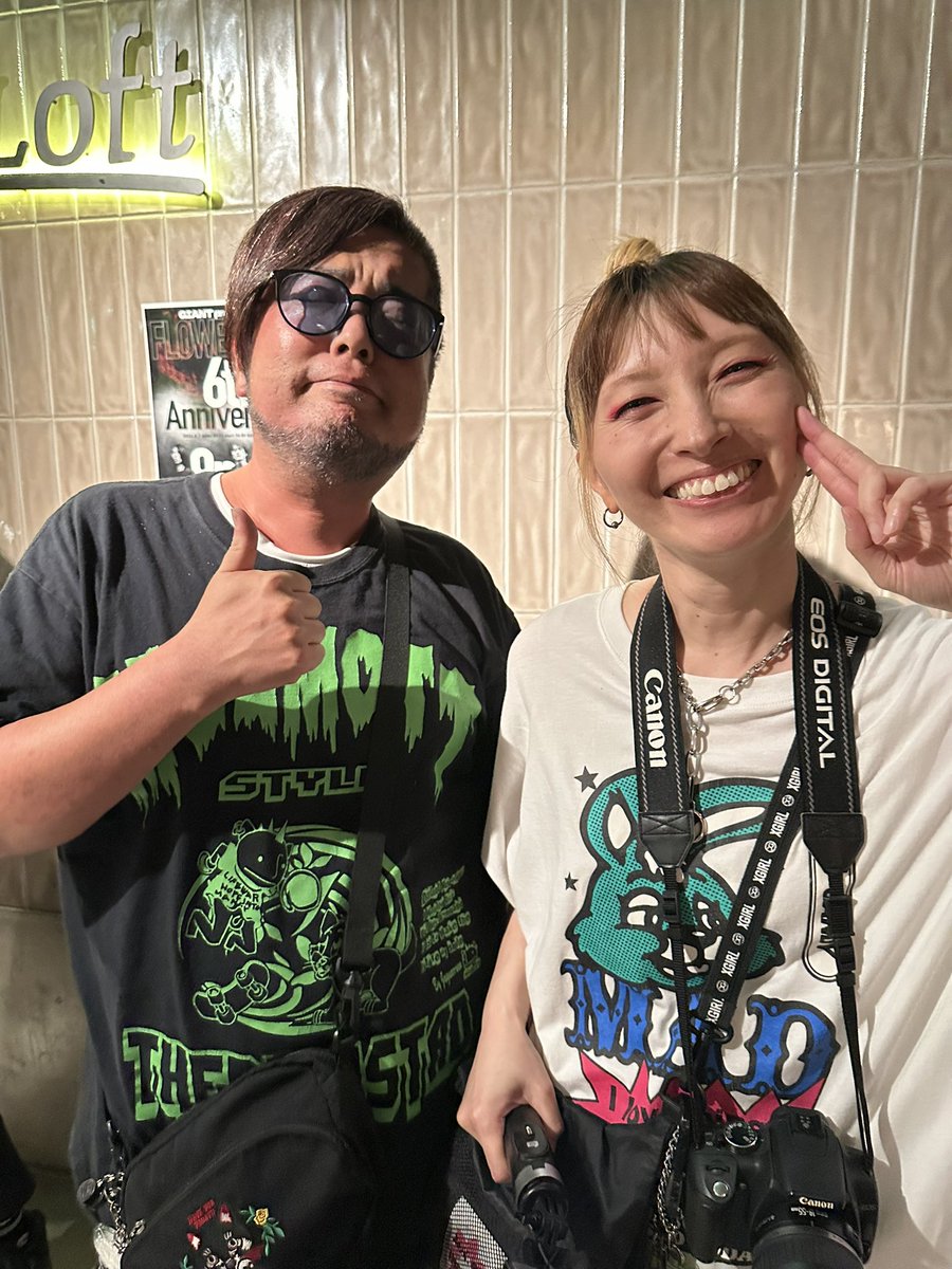 yutaLOOP's tweet photo. サウンドプロデュースしているTHERMOSTADのライブでした。
ベースたむらんが広島に帰る最後のライブ。
また11月に会えるけど寂しいね。 https://t.co/ME77DTcqol