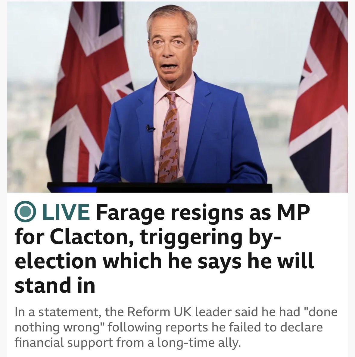 AugCarelia's tweet photo. Anyone in the UK RW who doesn’t get in line for Nigel now permanently loses their “one of the good ones” status, and you need to shun them for life. I don’t care how smart you think your favourite character in the Lotus Eaters / Homeland extended universe is - they need to go. https://t.co/IqzNKu217c