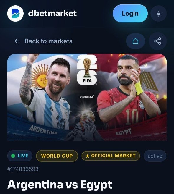 toncoin_radar's tweet photo. ๐ฆ๐ท I'm going with Argentina!
A lot of you asked where I place my predictions, so here you go:
๐
https://t.co/lMPxADgoLwโ ๏ฟฝ
Drop your prediction in the comments!
#PredictToEarn #Argentina #FootballFans #Soccer #GameDay https://t.co/4THAtNTPT7
