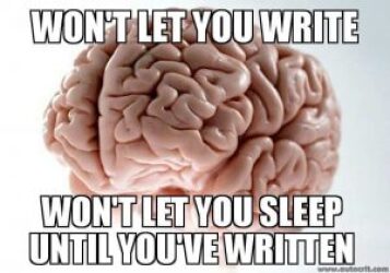 ElliCapeCod's tweet photo. That writer's brain can be funny sometimes. Share your best techniques to help your restless brain.
#amwriting #writingcoach
#writers #writing #aspiringwriter
#aspiringwriters #author
#writerscommunity #writetip
#writingtips #amediting
#writershelpingwriters
#writingcommunity https://t.co/fipQQq7ATF
