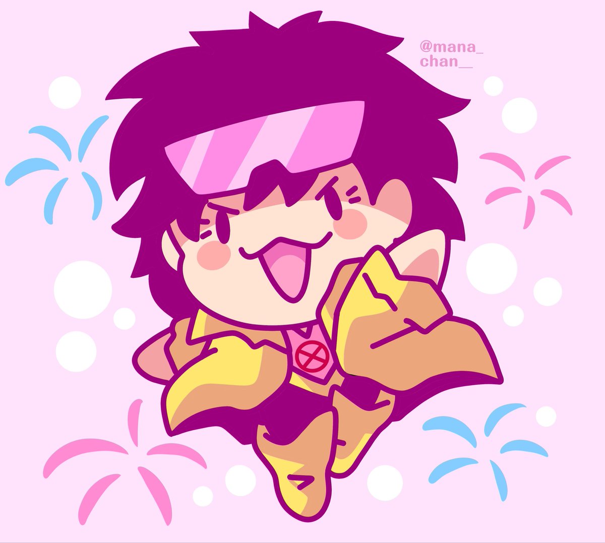 mana_chan__'s tweet photo. Jubilee’s time to shine!! ✨#marvelrivals https://t.co/IkYY9oqlmV