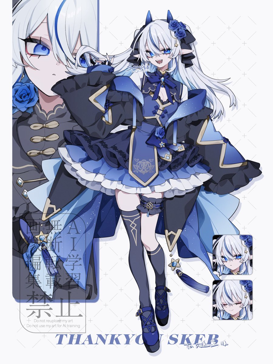 nmrlilx's tweet photo. skeb納品しました💙 https://t.co/n2ROFRmWG3