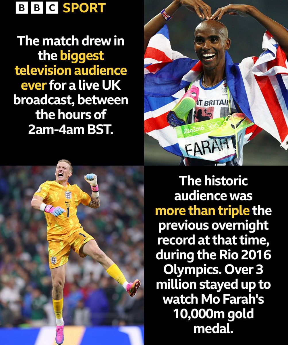 GiuliaBould's tweet photo. A reminder 9.1m tuned in across BBC One and BBC iPlayer at 2am! 

It was record breaking numbers right across the BBC.

None of them were bothered where the studio was located. https://t.co/xy4ftSEHak