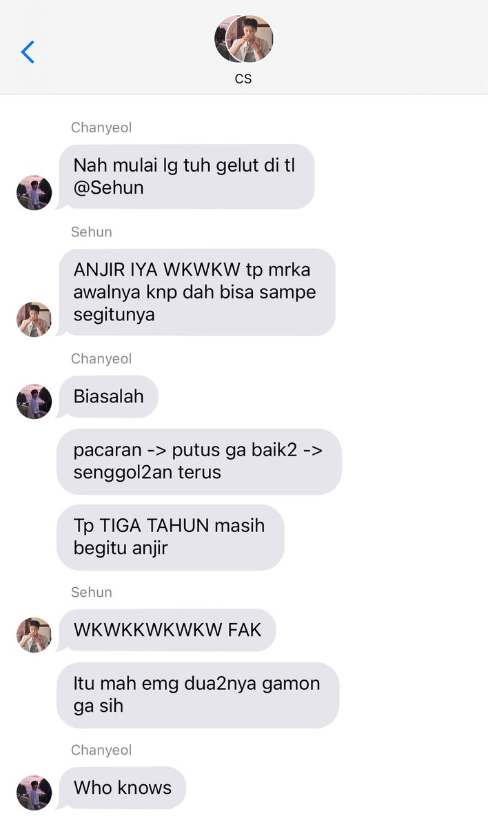 exoblackpepper's tweet photo. Ceritanya kaisoo tapi udah putus tapi masih saling salty 

ft. Sechan as komentator https://t.co/2t3bbL605U
