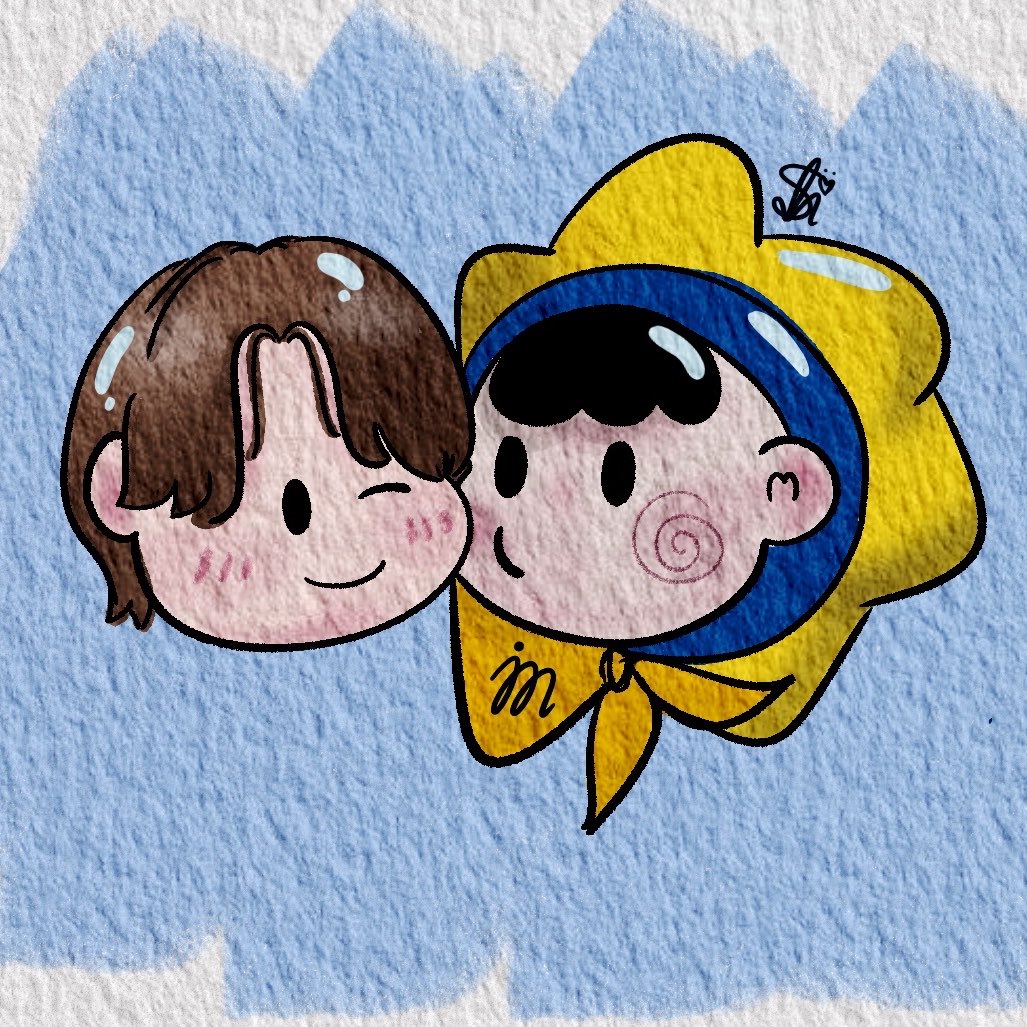 namsomsocute85's tweet photo. DaDa and Jummo  #JuMarkArtcafe https://t.co/kLeWzyfHyL