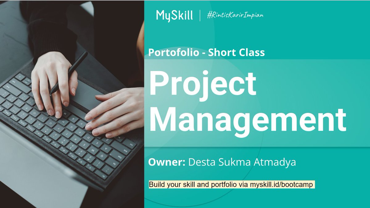 Desstta's tweet photo. Short Class dari
@myskill_id materinya terstruktur #learnatmyskill https://t.co/tnPDms4TAf