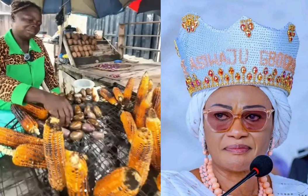 ParallelFacts's tweet photo. ‘I'm Making ₦2.5 Million, Yet I'm Still Standing Under The Sun?’ Woman Who Previously Claimed She Makes ₦2.5 Million Monthly From Selling Corn To Support Remi Tinubu Gaffe Begs Nigerians For Help https://t.co/jNA42qL7QM https://t.co/HIFjux0qig