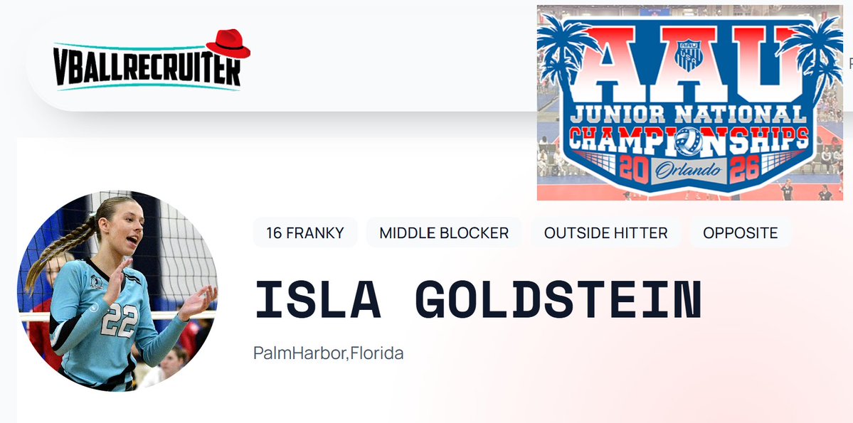 islagoldstein8's tweet photo. FINALLY! Can't wait to walk in and lock in, playing at 3pm, 5pm and 8pm on court 155 (West)
https://t.co/BhumTOUh8W
@CoachSamWol23 @VBallrecruiter https://t.co/3MFqGhSrYL