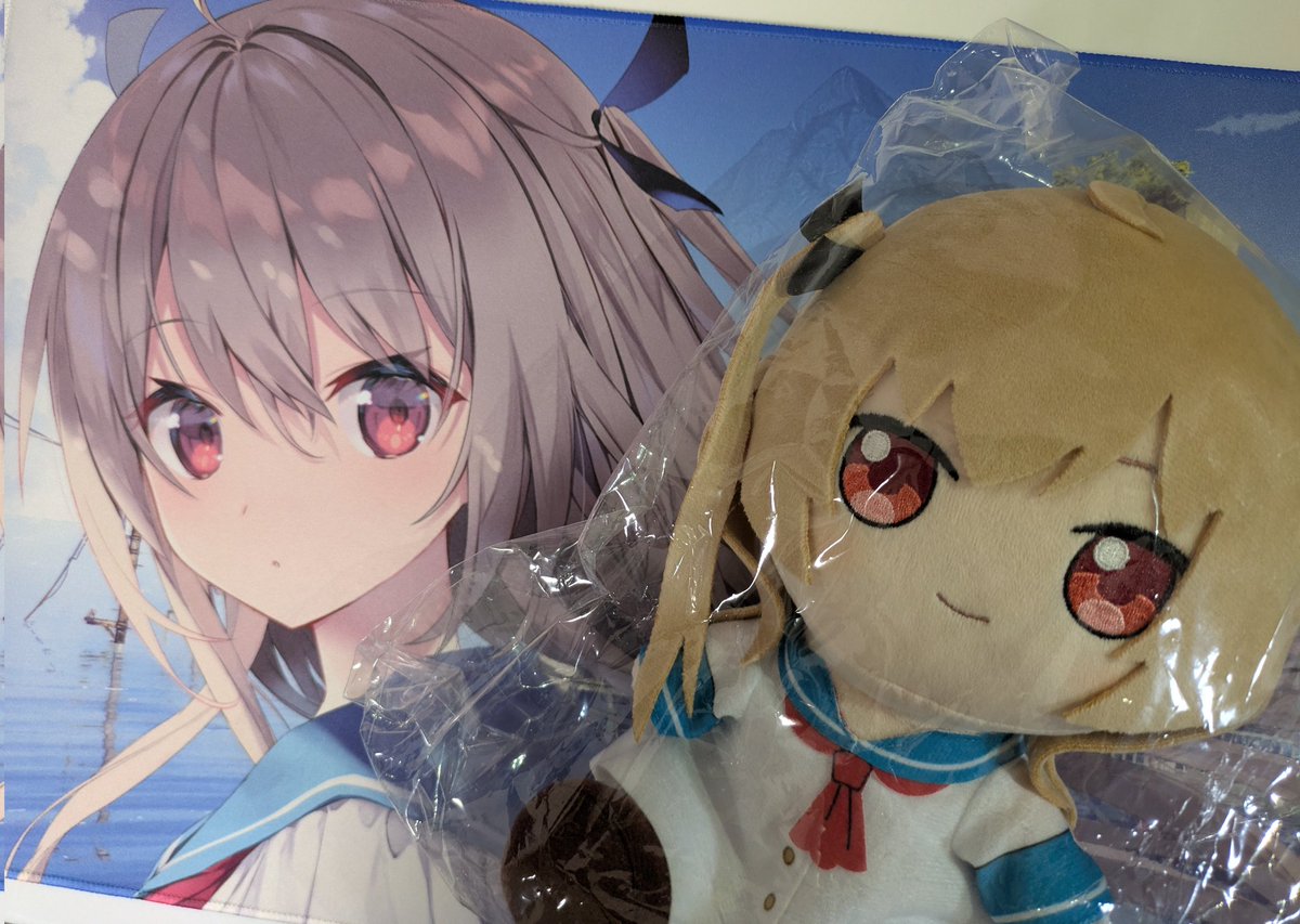gomazou828's tweet photo. 高性能ぬいと神のプレマ https://t.co/HNejTGQY2g