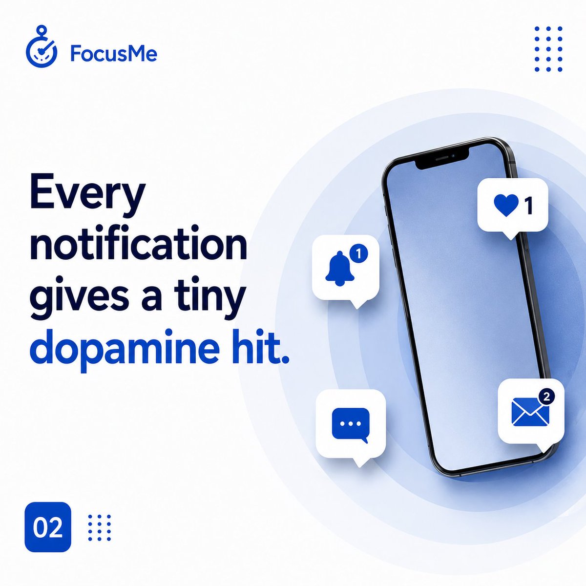 FocusMe's tweet photo. Focus is not lost overnight.
It fades when constant stimulation becomes the norm.
Change your environment, and your attention will follow.
#Focus #Productivity #DeepWork #FocusMe https://t.co/f7vP6t9iV6