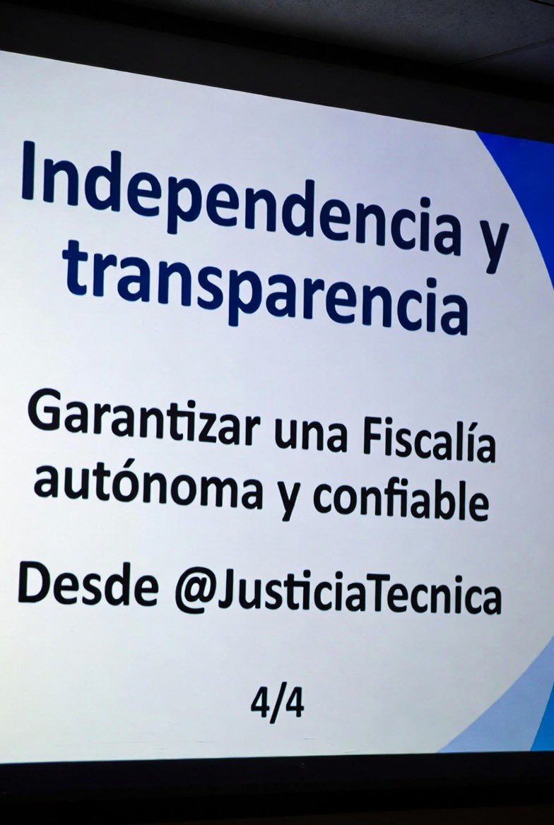 JusticiaTecnica's tweet photo. 🧵 Cualidades clave del próximo Fiscal General
Reflexión técnica e institucional →
@JusticiaTecnica #JusticiaTécnica #FiscalGeneral https://t.co/uFFmxgwTkO