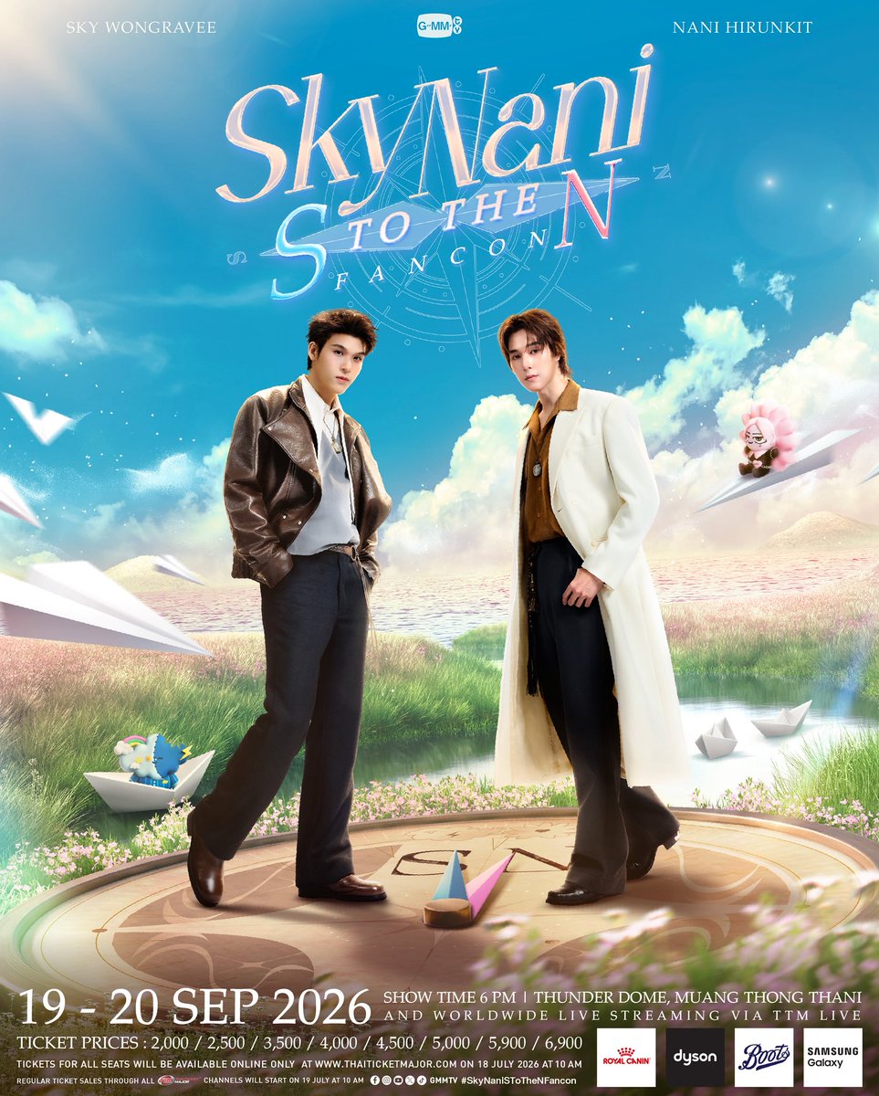 iijatickets's tweet photo. 📍รับกดบัตรงาน #SkyNaniSToTheNFancon 🧭
✅กด 1:1
✅ว่าง 2 คิว  
✅ค่ากด 450/ใบ/ทุกโซน
✅ใช้ยูสลูกค้า
✅ ลูกค้าจ่ายเงินเองได้เลย
{ค่ากดจ่ายหลังได้บัตร กดไม่ได้ไม่เก็บค่ากด,เฝ้าบัตรหลุดให้ด้วยค่ะ} 
💌 Dm ka
รีวิว 👉🏻 หน้าโปรไฟล์เลยงับ😆
#GMMTV https://t.co/5VLLJnTl4z