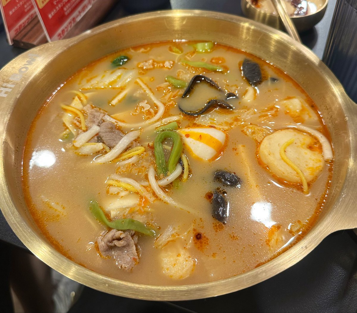 superdrysahi's tweet photo. 하이디라오의 마라탕 음식점 HiBowl 다녀왔어요! 맵기 단계는 1단계로 했는데 꽤 매콤하고 괜찮았어요 ㅎ.ㅎ https://t.co/9hdKnGSg7K