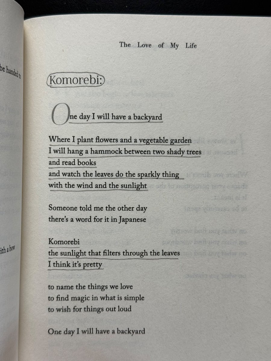 readswithravi's tweet photo. I’m in love with this Japanese word, Komorebi.

It captures not just the visual phenomenon but the serene, fleeting beauty and sense of wonder. https://t.co/XUqiO3o2Pe