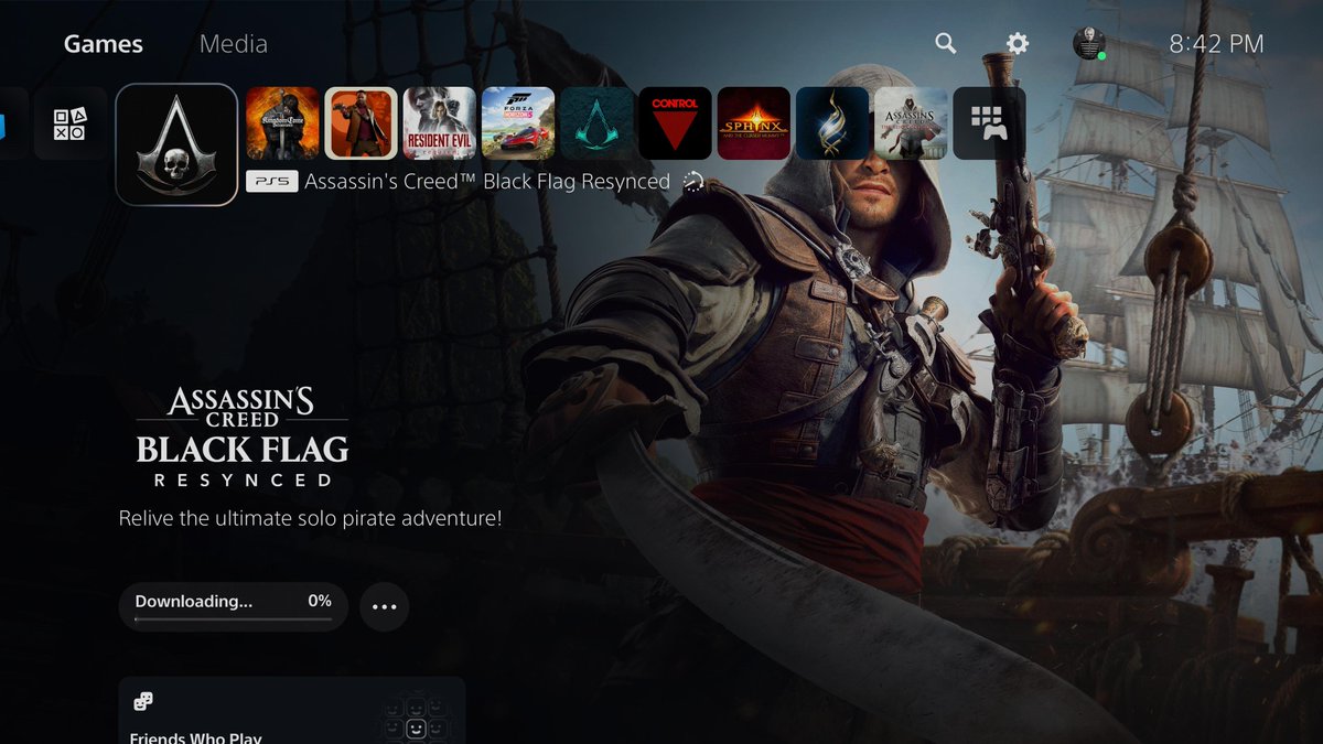 suryosularso's tweet photo. AC Black Flag Resynced udah bisa preload guyss https://t.co/nP4qpujegR