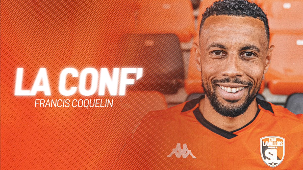 stadelavallois's tweet photo. « 𝐅𝐢𝐧𝐢𝐫 𝐝𝐚𝐧𝐬 𝐜𝐞 𝐜𝐥𝐮𝐛, 𝐜’𝐞𝐬𝐭 𝐬𝐲𝐦𝐛𝐨𝐥𝐢𝐪𝐮𝐞. » 🎙️

Retrouvez la conf’ de présentation de notre dernière recrue, Francis Coquelin ! 🟠⚫️

🎥 https://t.co/ablungxK7h

#SouriezCestduFootCestLaval https://t.co/exdn3peaQX