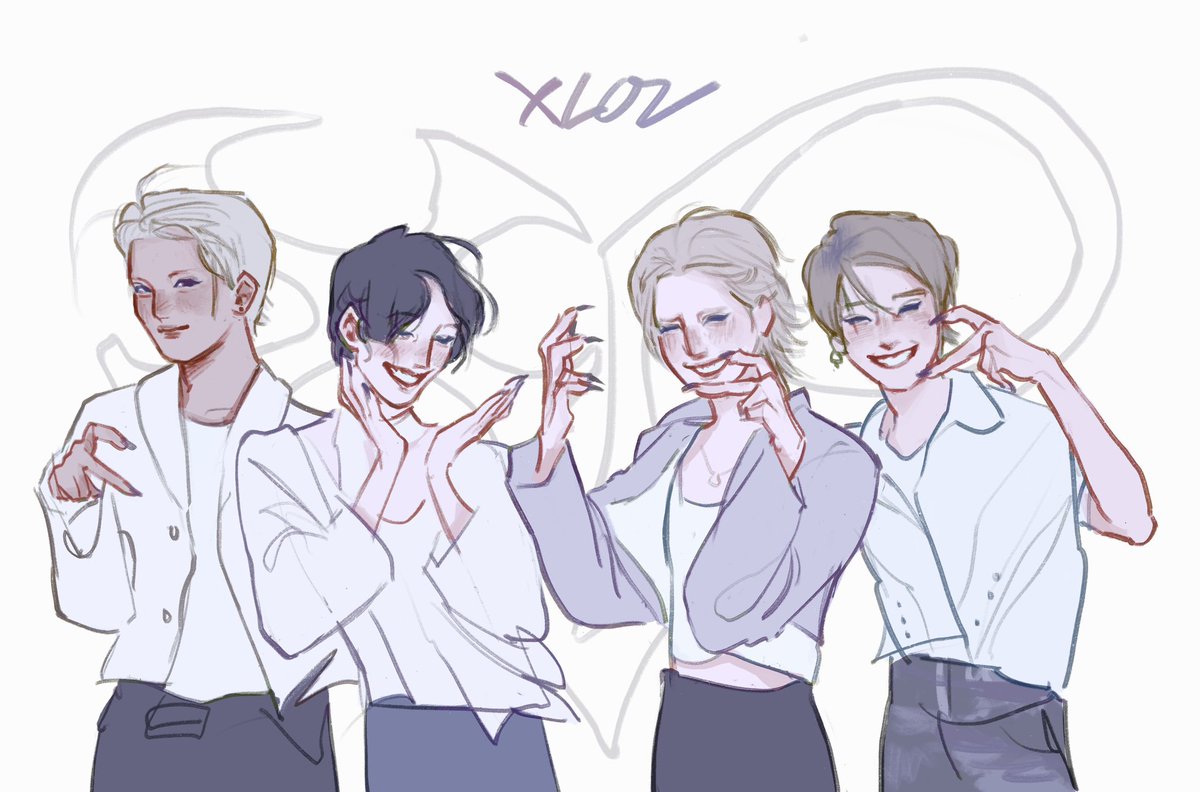 Lov_e_Rui343's tweet photo. 어제 올라온 사진이 너무너무귀여워서…
#xlov #xlovfanart 
#hyun #rui #wumuti #haru https://t.co/coNZRIIi9H