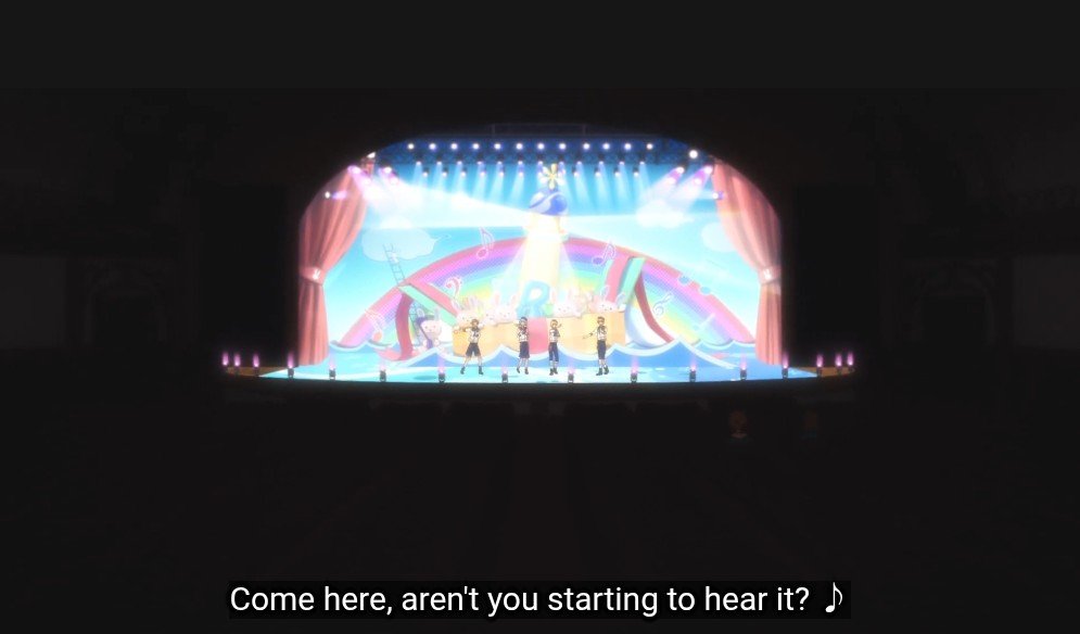 LeoIn_My_Heart's tweet photo. why are people on my tl pressed about ra*bitsp celebrating ra*bits deserved rare win? reminding everyone that THIS is how they debuted. THIS is the expression hajime had. and THIS was him after that experience. the "dream" debut he'd overworked himself to scrape every PENNY for https://t.co/aEUQybMsrz
