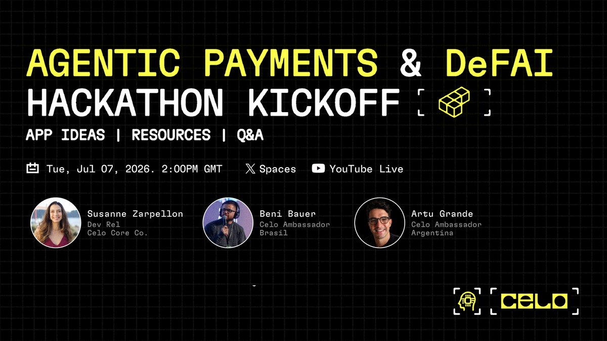 Celo Developers ◘ 🦇🌳 tweet media
