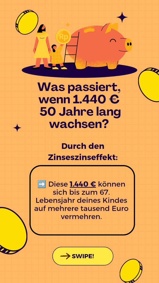 FinArchchitekt's tweet photo. Ich hab neulich gelesen: Ab 2026 zahlt der Staat 10€ im Monat in ein Vorsorgedepot für Kinder ein – einfach so.

Klingt klein, aber bis zur Volljährigkeit kommen da über 1.400€ zusammen. Ohne dass Eltern etwas tun müssen.

Schaue es dir hier an 👇 https://t.co/N6pW5DMimt