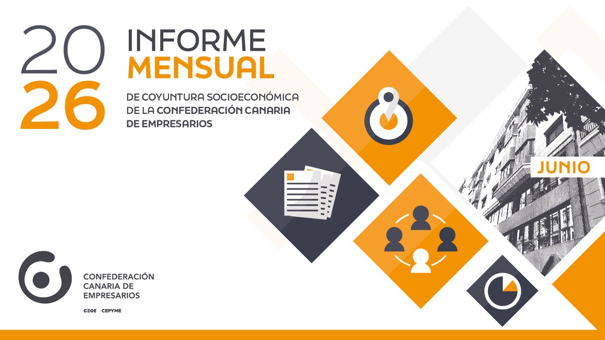 ConfeCan's tweet photo. 📢 𝗬𝗮 𝗱𝗶𝘀𝗽𝗼𝗻𝗶𝗯𝗹𝗲 𝗲𝗹 𝗜𝗻𝗳𝗼𝗿𝗺𝗲 𝗱𝗲 𝗖𝗼𝘆𝘂𝗻𝘁𝘂𝗿𝗮 𝗦𝗼𝗰𝗶𝗼𝗲𝗰𝗼𝗻𝗼́𝗺𝗶𝗰𝗮 𝗱𝗲 𝗝𝘂𝗻𝗶𝗼 𝗱𝗲 𝟮𝟬𝟮𝟲

📘 Conclusiones del Informe de Coyuntura:

▶️ https://t.co/A3NSY5GPKc

📕 Informe completo en PDF:

▶️ https://t.co/E8g89h6Lhz https://t.co/QjltEBH9JV