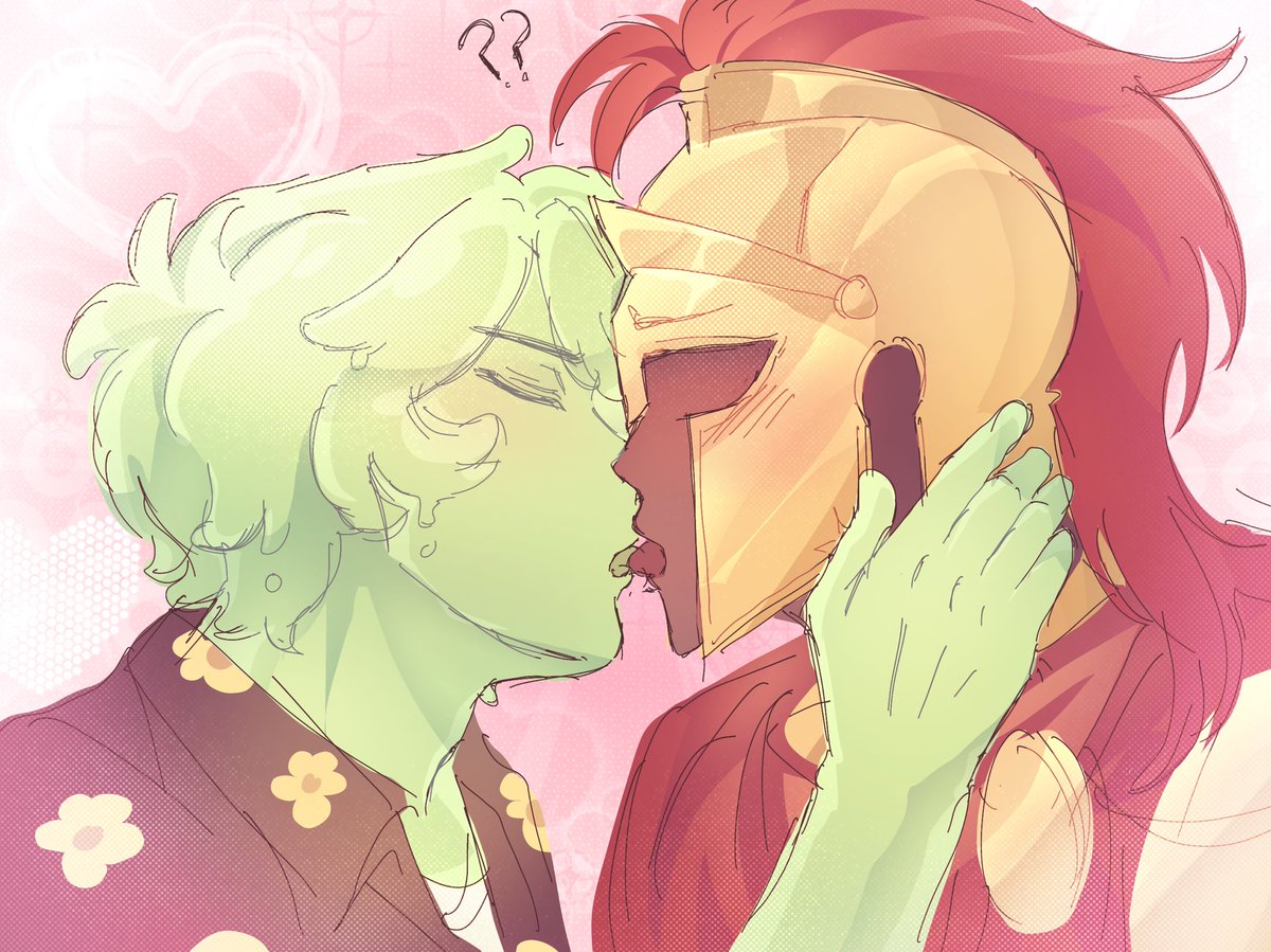 HanakoSakura_'s tweet photo. Credits to @Sun_Fishiey 
POSTING A SECOND TIME BECAUSE I REALIZED THERE'S NO LIMIT TO POSTING SLIMEKNIGHT KISSING HUZZAH (and I didn't faggot this time) https://t.co/Hqf0MmLbd6