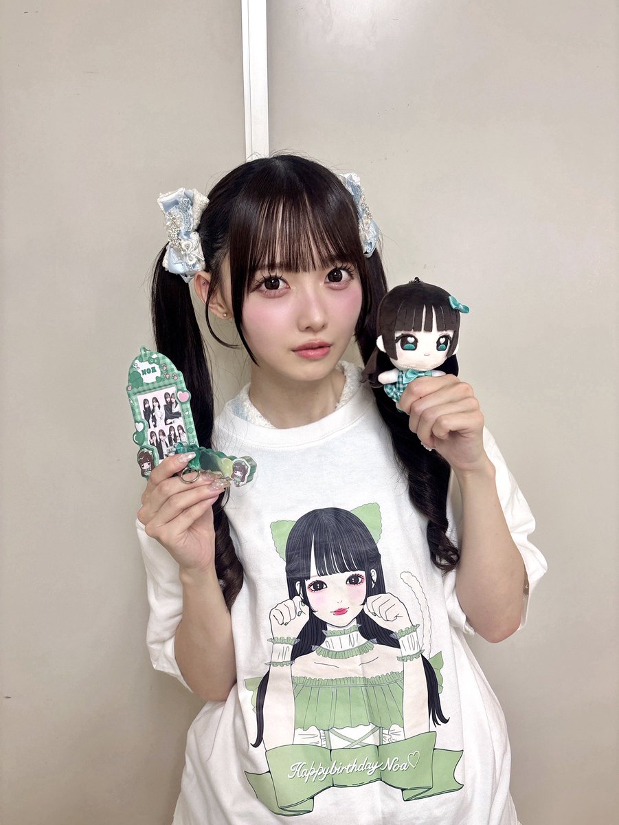 momonamatsumoto's tweet photo. ぽや🌙おやすみ💬してから寝てね☺︎

 #たかねこLiFE! のあにゃんハッピーバースデー 🎂💚ありがとうございました.ᐟ.ᐟ

👒大好きなのあにゃんと #iLiFE!さんと特別な日にライブをさせていただけてとっても嬉しかったです💞

ファンのみなさんの熱量もすごくて最初から最後までずっと楽しかったです✨

可愛すぎるのあにゃんと一緒にユニットできたことが本当に幸せでした💍だいすき♡

ぽるすばんぐみさんも応援ありがとう🎀
#のあにゃん生誕祭2026 #高嶺のなでしこ

ぽたく…すき？…