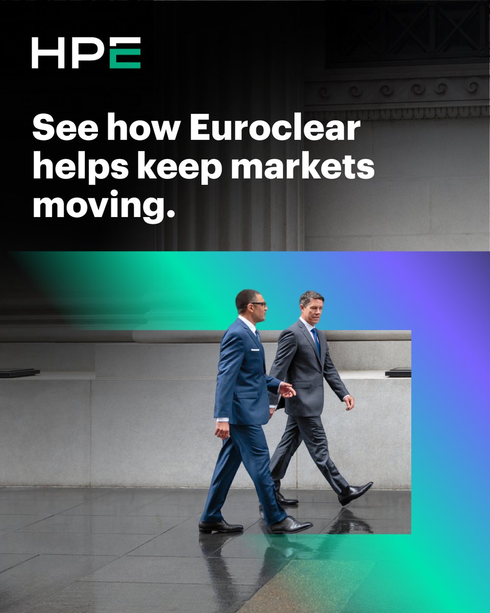 Pisto98's tweet photo. The financial system runs on infrastructure most people never see. Take a look at how HPE Nonstop helps global settlement house Euroclear process €800 trillion in transactions every year.
https://t.co/EqqKxb55Ez https://t.co/jTalTJap3L