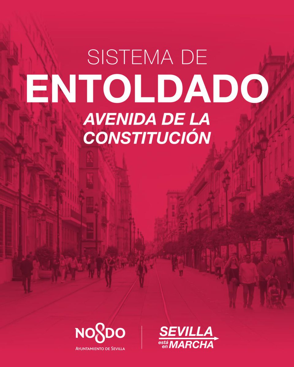 Ayto_Sevilla's tweet photo. 📢 El Ayuntamiento de Sevilla diseña un nuevo sistema de entoldado definitivo para la Avenida de la Constitución.

Hilo⬇️⬇️ https://t.co/n4b9vI0erJ