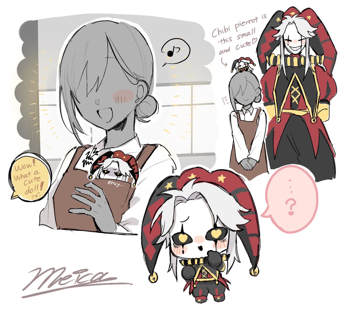 meica_101's tweet photo. ⭐️#tfc #thefreakcircus #pierrotfanart https://t.co/olWDjhQu8U