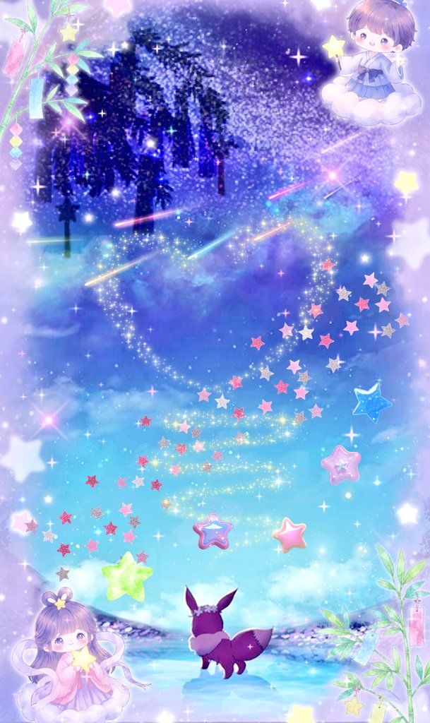 haniids's tweet photo. ７月だね🎋
今日は七夕だね⭐️
７月も仲良くよろしくね♥️ https://t.co/mNOLXay3Fo
