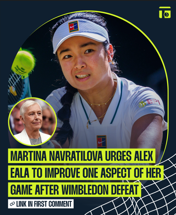 tennis365com's tweet photo. Martina Navratilova has highlighted Alex Eala's biggest weakness https://t.co/wSIiaiIQLa