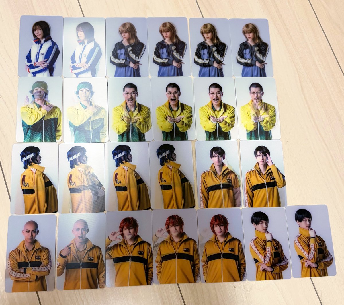 yo489ha's tweet photo. 【交換】全立 テニミュ レンチキュラーカード 立海 
譲：不二2クラウザー4一氏2金色4幸村4柳生2桑原2丸井3柳2
求：切原レンチキまたは切原ランブロ(異種差額不要)
9日夜、10日、11日昼にて現地手渡し。東京凱旋での手渡しも可能です(日程要相談) https://t.co/mPIE0xGUpI