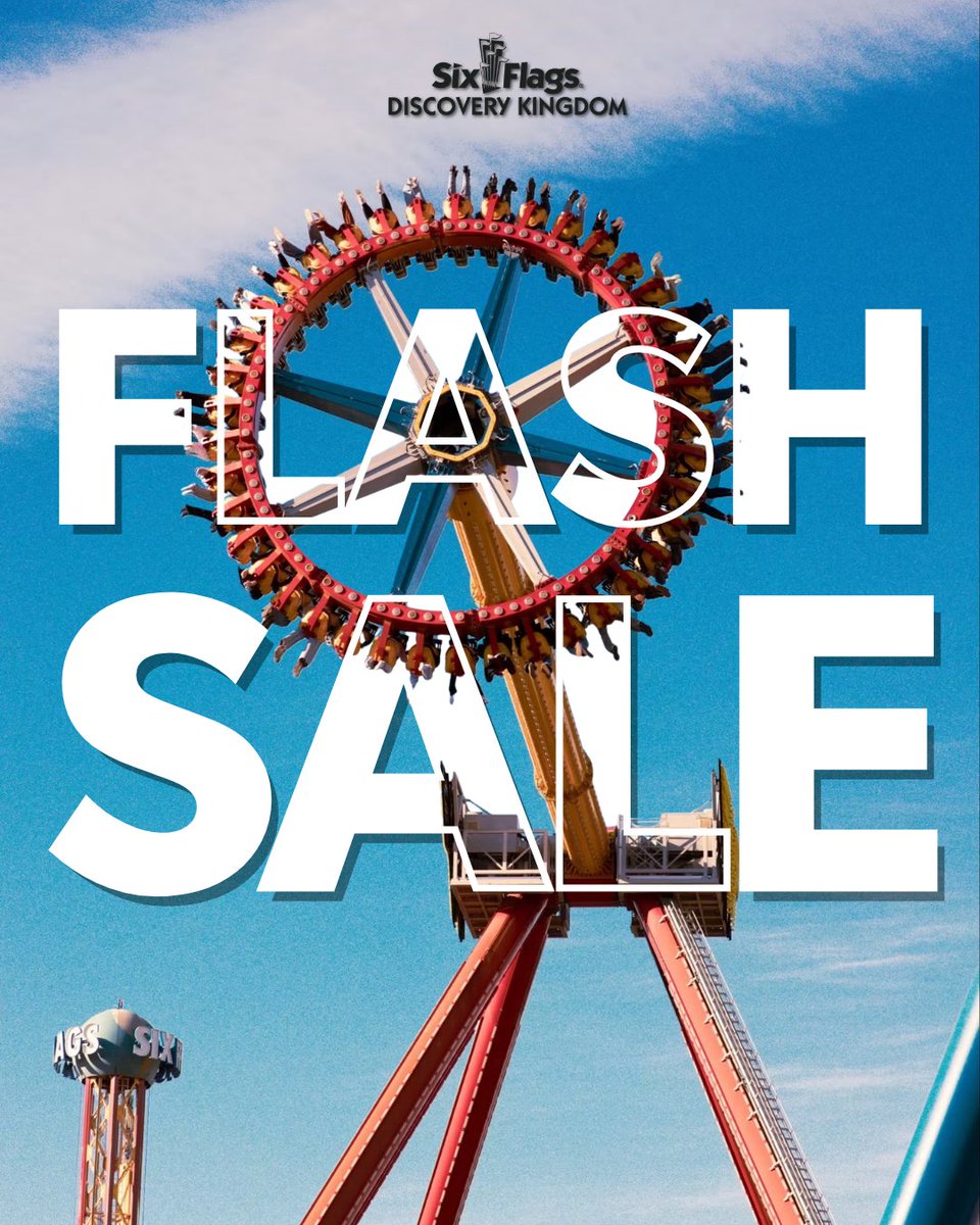 Six Flags Discovery Kingdom tweet media