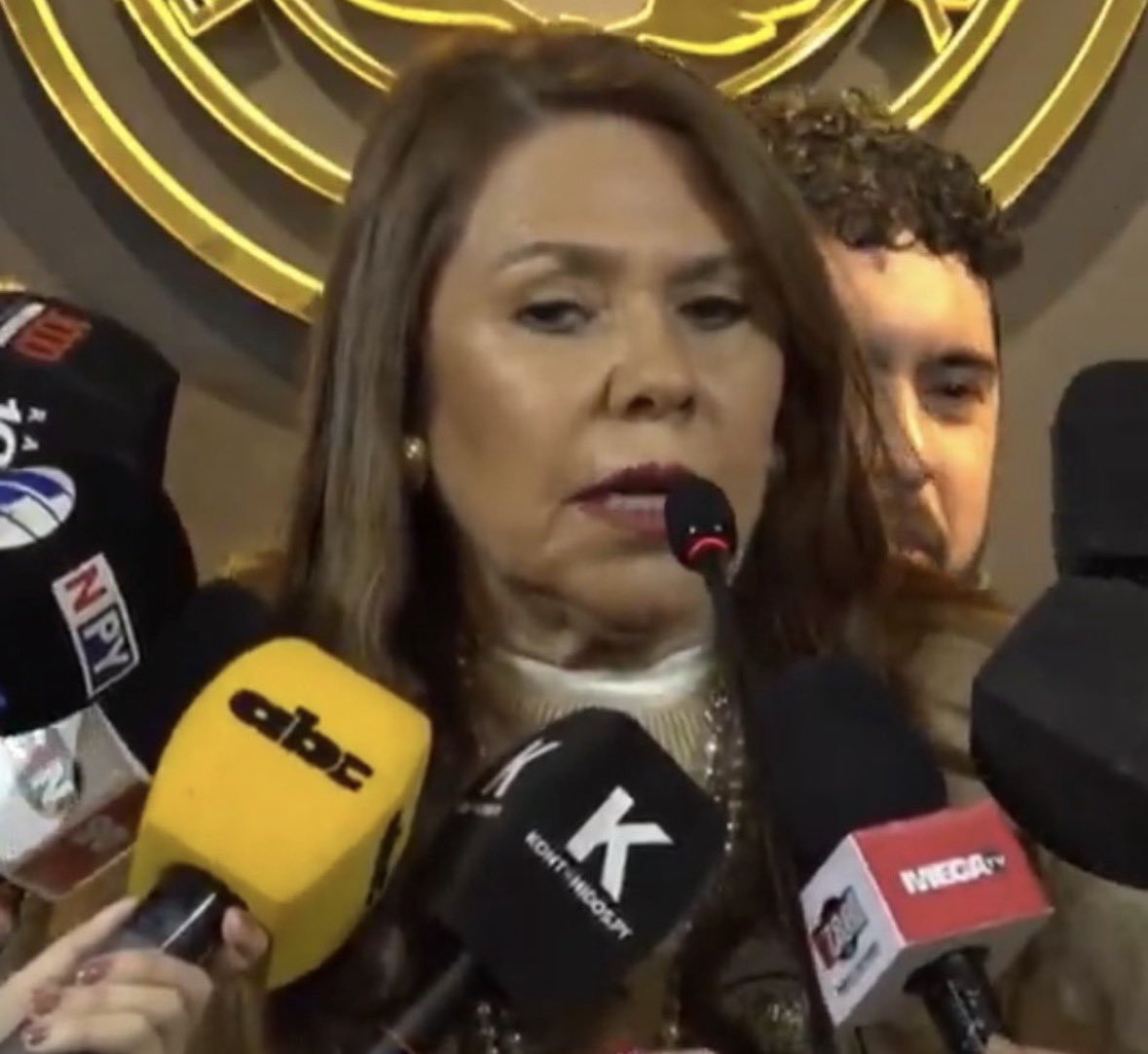 KalshiFC's tweet photo. 🚨🚨Senator Celeste Amarilla about Kylian Mbappé:

"I'd tell him to be CAREFUL with Paraguayans. We already had Ronaldinho jailed over a corruption case."

"Don't underestimate me, I can SUE YOU too." https://t.co/HgcmcRUD8F