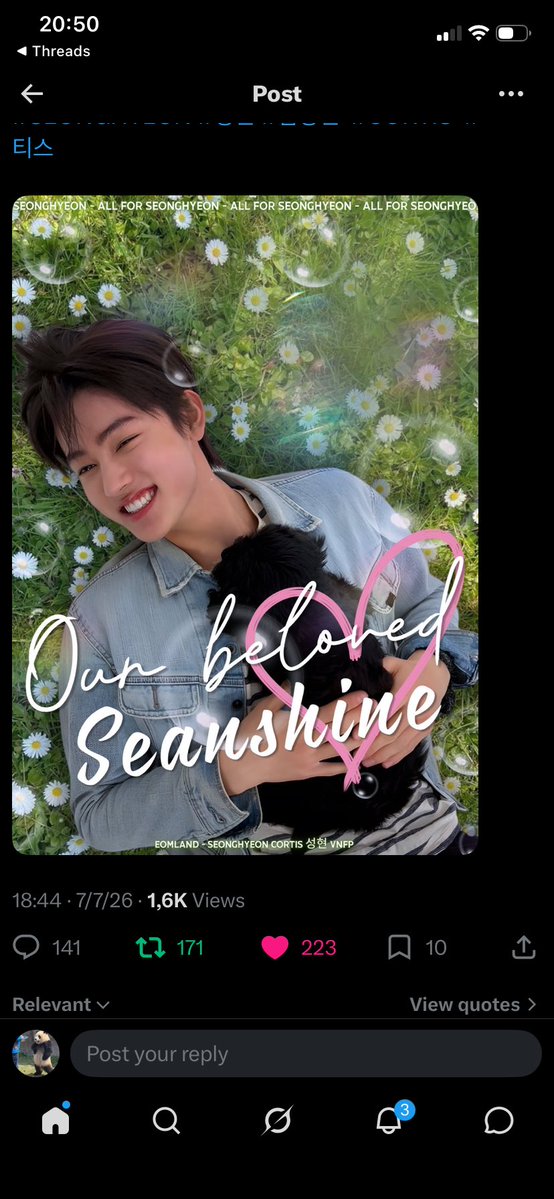 mebunbof's tweet photo. @eomlandvnfp FOR #SEONGHYEON

#SEONGHYEON #성현 #엄성현  #CORTIS  #코르티스 https://t.co/tLxN4jE3RR