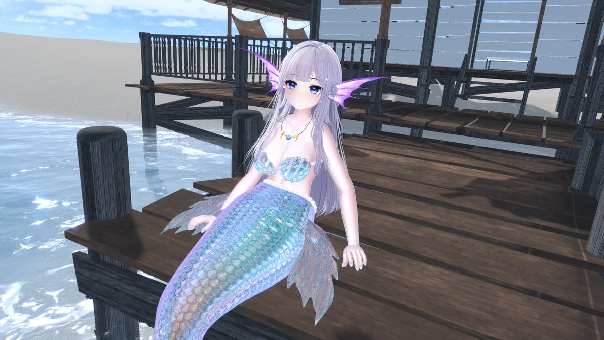 kisakiaoi1's tweet photo. #VRChat

おはよう
人魚姫ララの放送がはじまりましたね
本日はアルゴノートの予定です
よかったら２１時３０分からきてくださいね https://t.co/Nsk2fEAFeM
