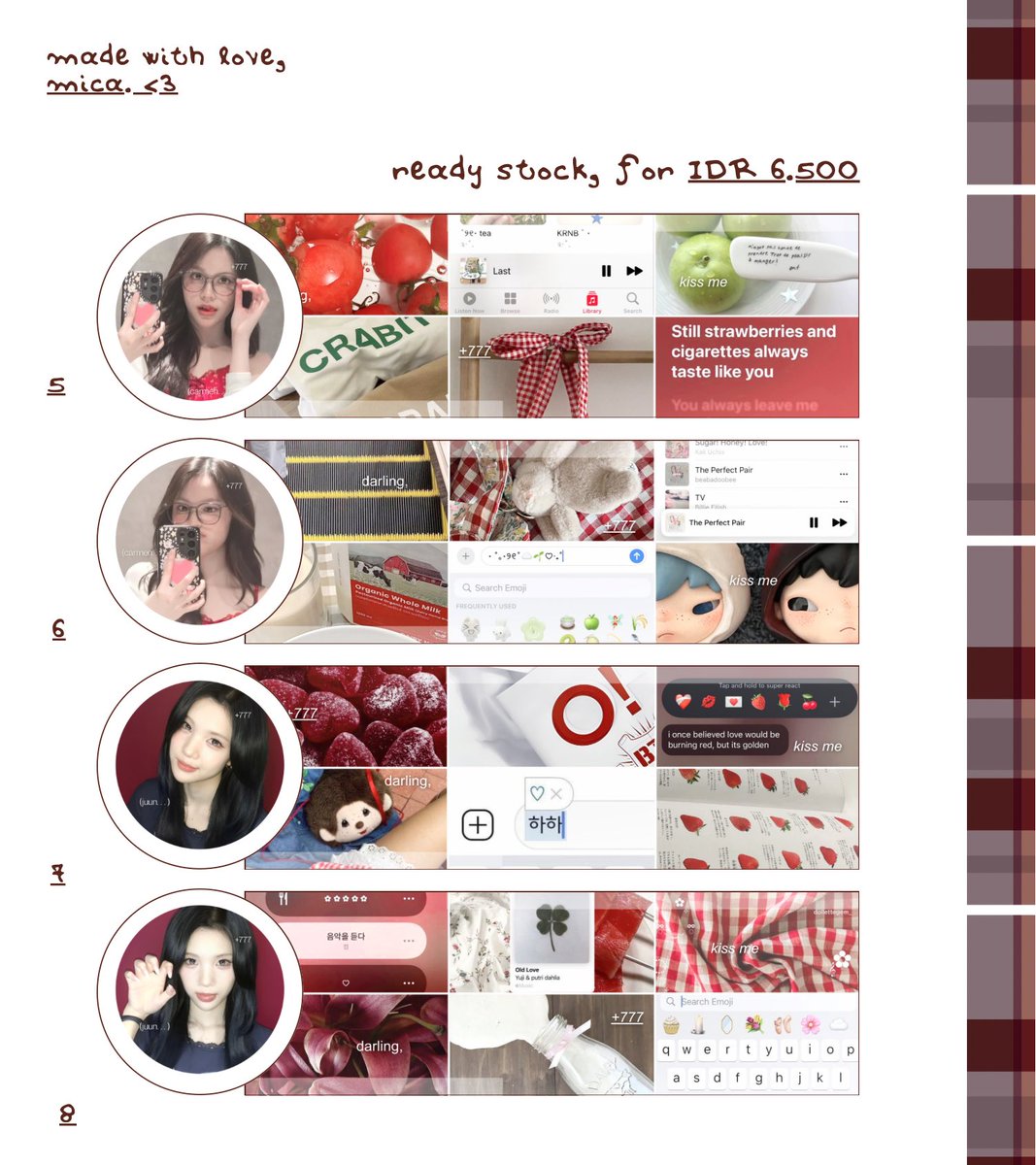 seraphicque's tweet photo. 🍇 . . mind to repost? arigato  minna!  #bealanja 

captured  in a quiet evening  light; a soft curation  for the  lovers. 8 layouts featuring H2H girls <stella, carmen, juun> 🍒🥣 in Miracle Fantasy layout by seraphicque,  slide my dm or telegram to take, love__< https://t.co/QNGwt5QhKj