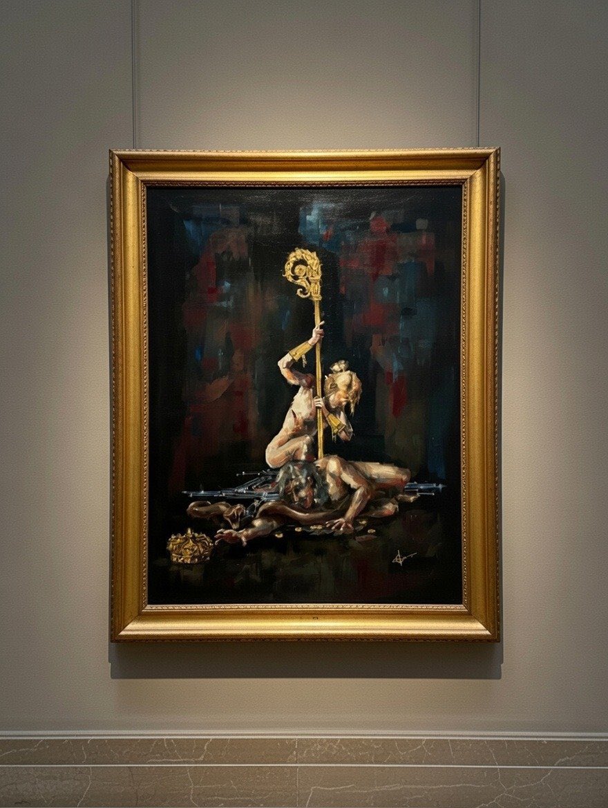 Alvaro_DMaria's tweet photo. Qué obra os gusta más? 👀

La liberación de Satoshi

Micrópolis, más allá del Leviatán https://t.co/WP1JmMGkJq