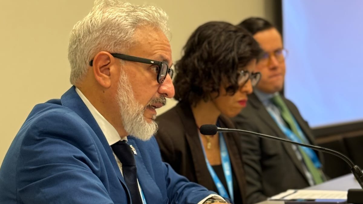 UNCOSTARICA's tweet photo. 🇨🇷 en Ginebra: @pablodavidsc Coord @UNCOSTARICA  participó junto a @paulabogantesz Ministra @micittcr y Marco Llinás de @cepal_onu en el foro "AI Governance for Development: A LAC Perspective", en el marco del Diálogo Global sobre Gobernanza de la IA. #AI4LAC https://t.co/XcCPnf494v