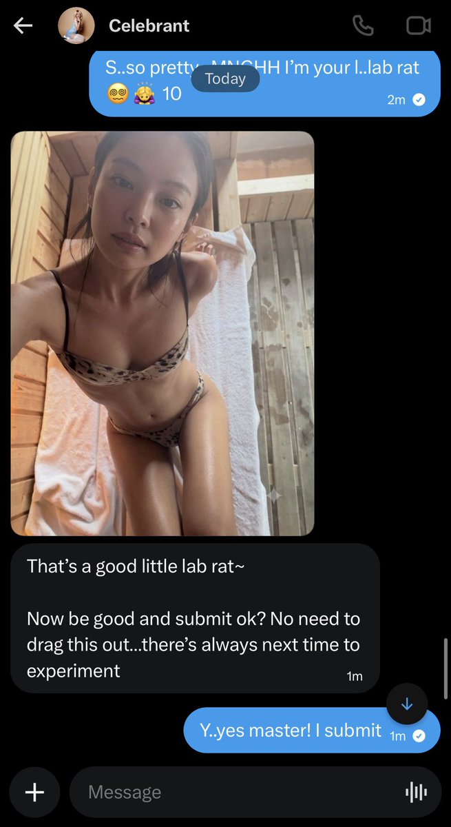 MputtWB's tweet photo. I lost again.. @Celebfanmyob turned me into their little experiment lab rat and sent all kinds of kpop girls at me until I broke and submitted 😵‍💫🙇‍♀️
#wankbattle https://t.co/S89lX6fgUA