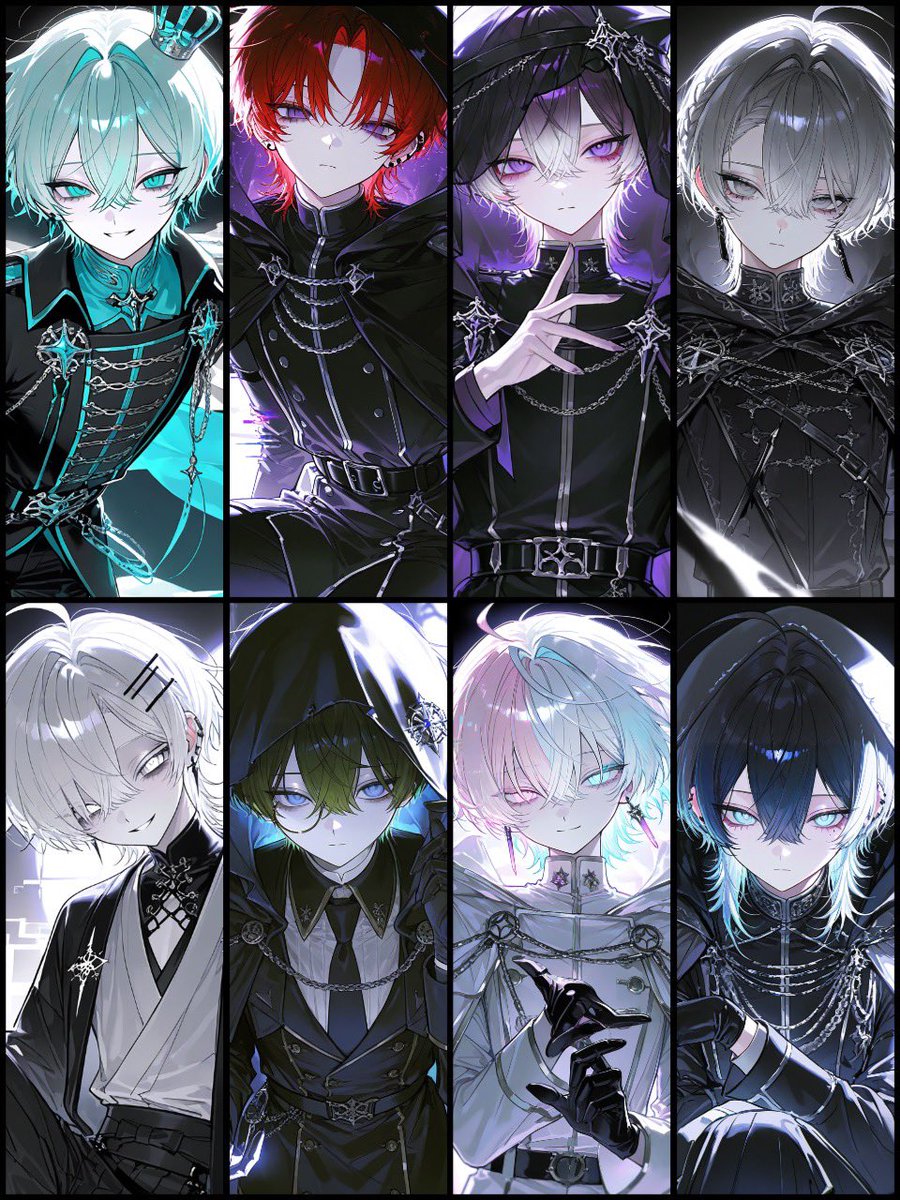 ShiuL0_'s tweet photo. まほころ新キャラ〜上がvol.8で下がvol.9です https://t.co/QI1dizTYP7