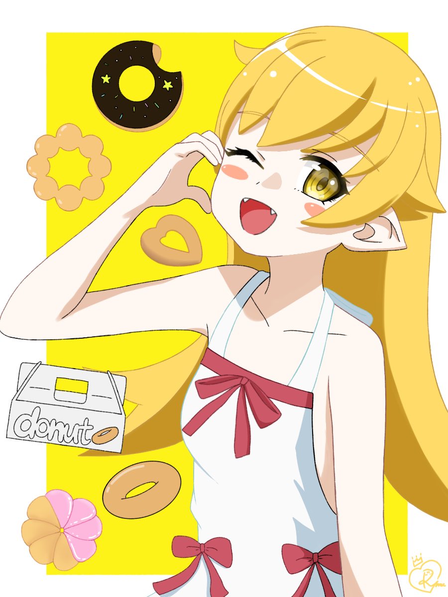 ri1mu10's tweet photo. ドーナツ🍩
#忍野忍 
#物語シリーズ https://t.co/MFlxpFdQal