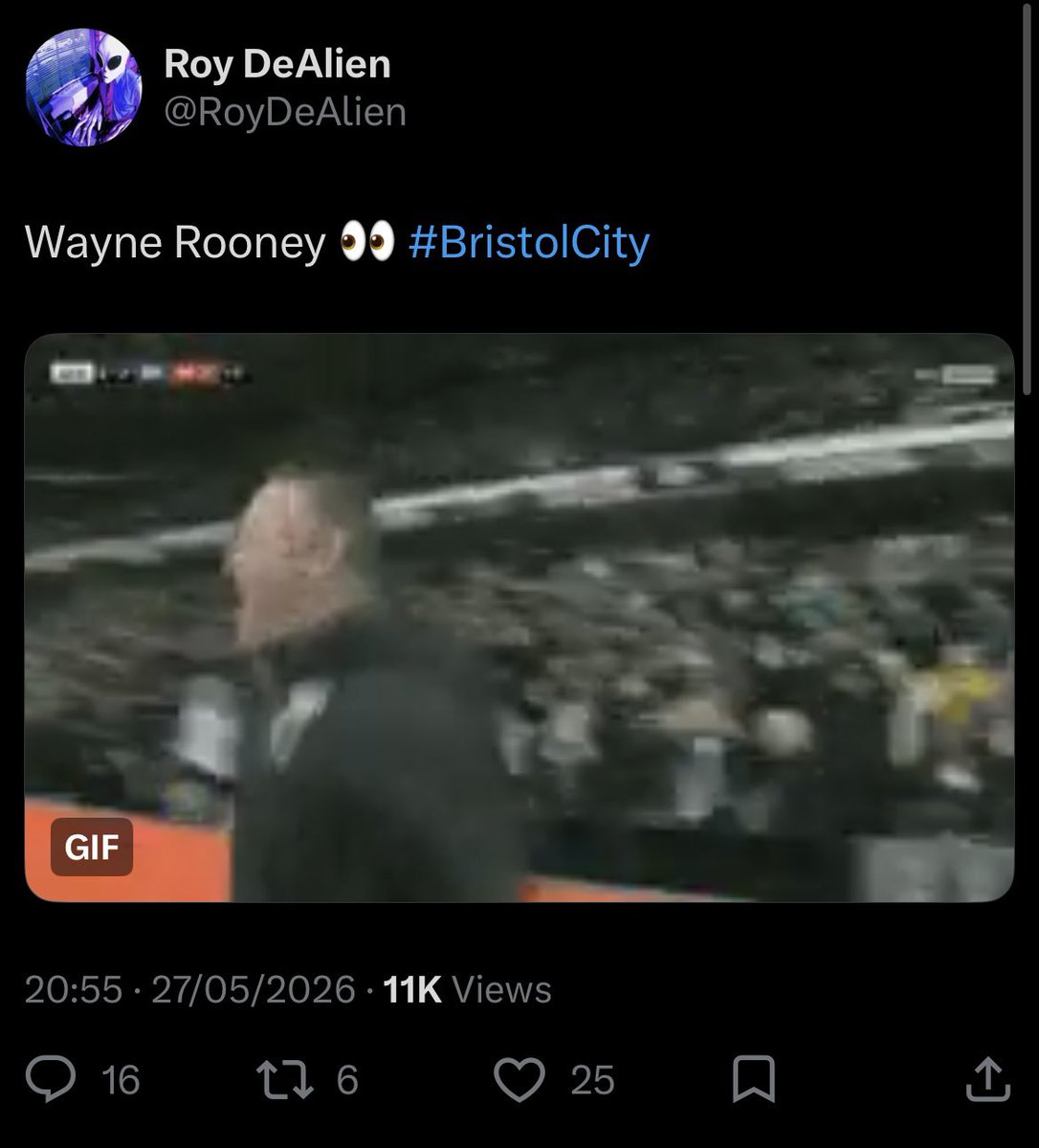 TroyDeAlien's tweet photo. @RoyDeAlien Integrity? I believe the saying earthlings use is “Even a broken clock is right twice a day”🖖👽

#BristolCity - The first club in professional football history to have 4 managers🤯 https://t.co/T4c63iOkYo